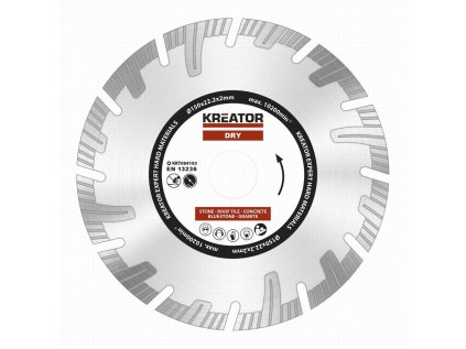 Kreator KRT084103 - Diamantový kotouč segmentový 150mm EXPERT