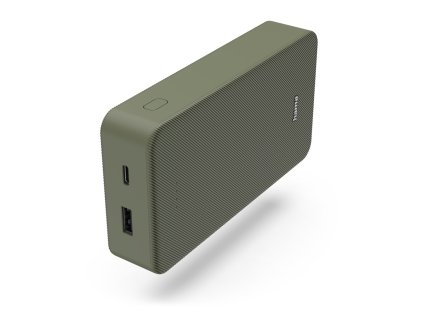 hama colour 20 powerbanka 20000 mah 3 a vystup usb c usb a zelena ien524274