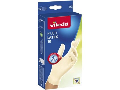 vileda 170980 natural latex rukavice s m 10 ks ien523506