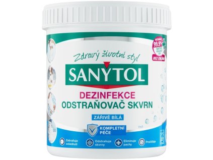 sanytol dezinfekcni odstranovac skvrn belici 450g ien344417