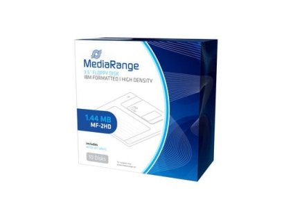 MediaRange 3,5"/1.44MB, diskety 10pck/BAL