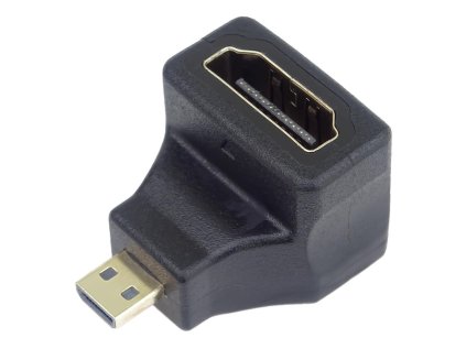 premiumcord adapter micro hdmi male na hdmi female zahnuty do praveho uhlu 90 ien526062