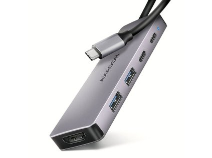 axagon hmc 5h60 usb 5gbps hub porty 2x usb a 1x usb c hdmi 4k 60 pd 100w kabel usb c 15cm ien525688