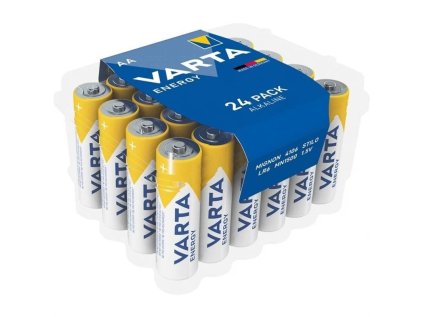 Varta LR6/24, alkalické baterie, AA, 24 ks
