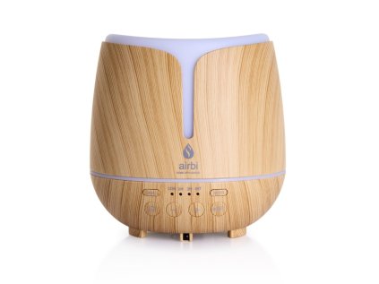 aroma difuzer s bluetooth reproduktorem a osvetlenim airbi sonic svetle drevo ien455073