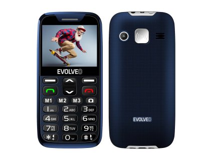EVOLVEO EasyPhone XR modrý