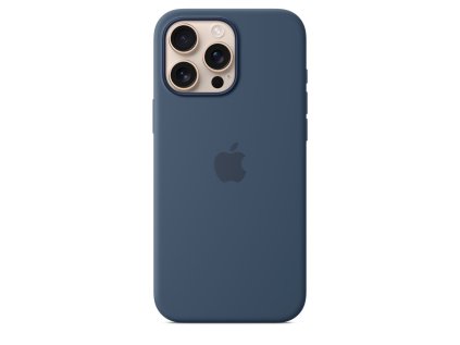 Apple iPhone 16 Pro Max Silikonový kryt s MagSafe - denimový