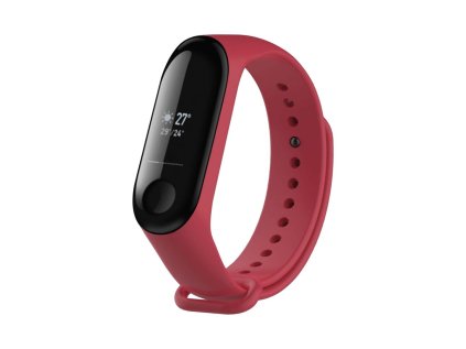 silikonovy reminek fixed silicone strap pro xiaomi mi band 3 4 ruzovy ien529829