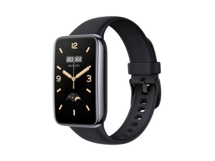 Silikonový řemínek FIXED Silicone Strap pro Xiaomi Mi Smart Band 7 Pro, černý