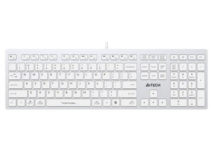 A4Tech FX50, bílá, CZ/SK