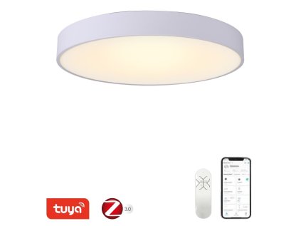 immax neo rondate slim smart stropni svitidlo 60 x 7cm 53w 3710lm bile zigbee 3 0 tuya ien512061