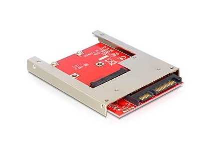 Delock adaptér SATA 22 pin na mSATA full size (61892)
