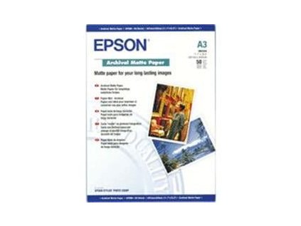 epson paper a3 archival matte 50 sheets 192 g m2 ig50750