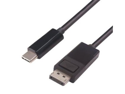 premiumcord prevodnik kabel 2m usb c na displayport rozliseni 4k 60hz a full hd 1080p ien258864