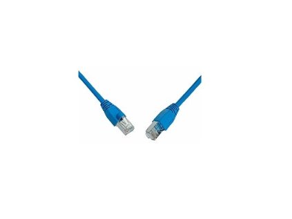 SOLARIX Patch kabel CAT6 SFTP PVC 5m modrý