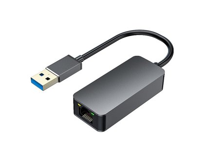 Adaptér USB3.0 -> LAN RJ45 ETHERNET 2,5G/1000 MBIT Aluminium