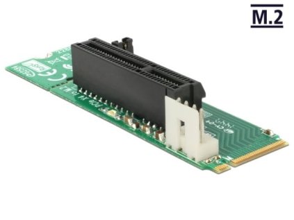 delock adapter m 2 ngff key m male pci express x4 slot ien527331