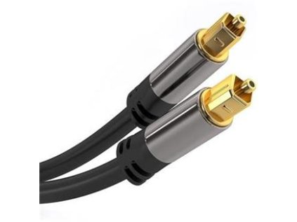premiumcord kabel toslink m m od 6mm gold design 0 5m ien359195