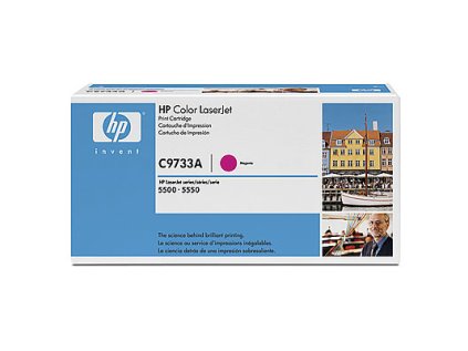 hp c9733a toner magenta 12000 stran pro clj 5500 5550 originalni ien43515