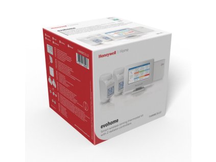 honeywell home evohome starter set 2 kotel cz thr99c3112 evohome touch wifi 2x termohlavice hr92 bdr91 ien504450