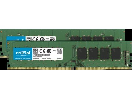 crucial ddr4 64gb 2x 32gb 3200mhz cl22 1 2v dual ranked x8 ien343110