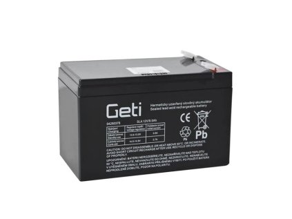 baterie olovena 12v 9ah geti konektor 6 35 mm rbc17 ien407145
