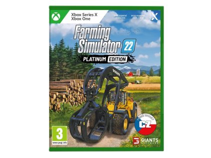 xbox one xbox series x farming simulator 22 platinum edition ien465504