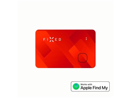 smart tracker fixed tag card s podporou find my bezdratove nabijeni oranzovy ien521367
