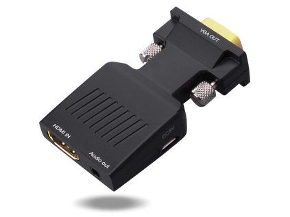 PremiumCord Převodník HDMI na VGA s audio výstupem