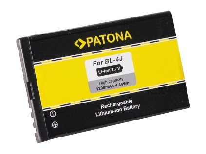 patona baterie pro mobilni telefon nokia bl 4j 1200mah 3 7v li ion ien443942