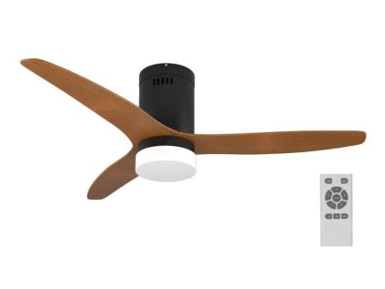 immax neo lite vento smart stropni svitidlo s ventilatorem 18w tuya wi fi hnedo cerne ien429202