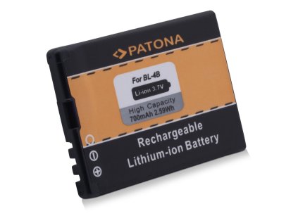 patona baterie pro mobilni telefon nokia bl 4b 700mah 3 7v li ion ien443926