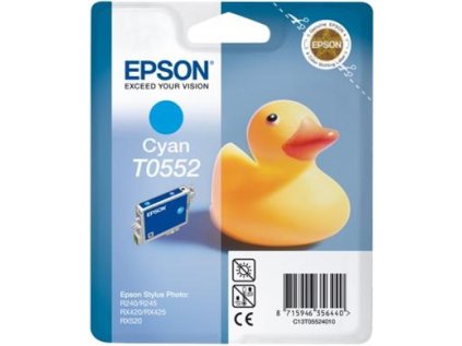 epson t0552 cyan 8ml pro stylus photo r240 r245 rx420 rx425 rx520 originalni ien39206