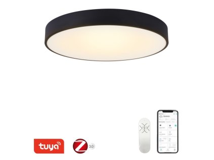 immax neo rondate slim smart stropni svitidlo 60 x 7cm 53w cerne zigbee 3 0 tuya ien512062