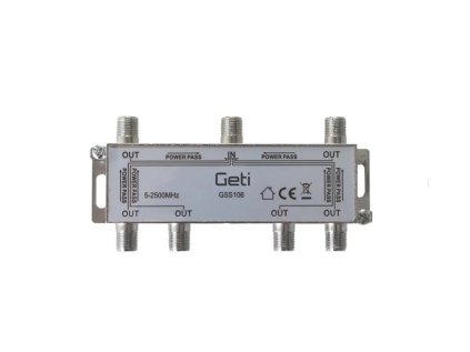 antenni rozbocovac geti gss106 6 vystupu ien407114