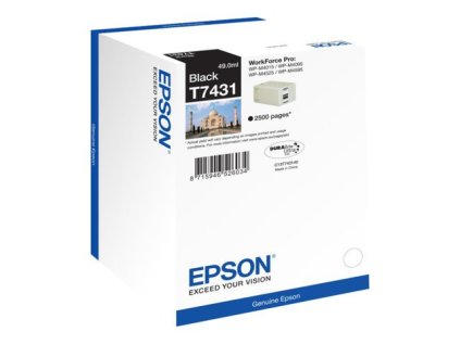 epson t7431 black az 2500 stran pro serie wp m4000 m4500 originalni ien233082