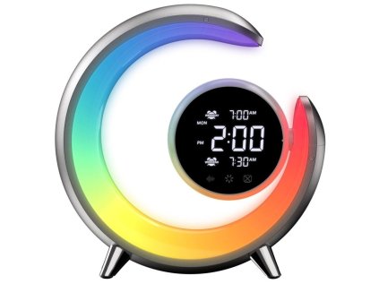 immax led nocni lampicka peacock stribrna ien530725