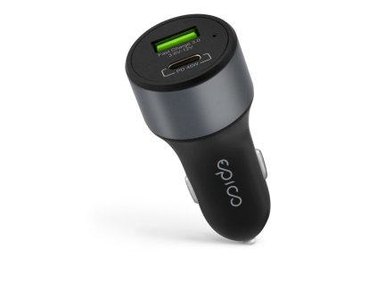 epico 63w pd car charger space gray ien433009