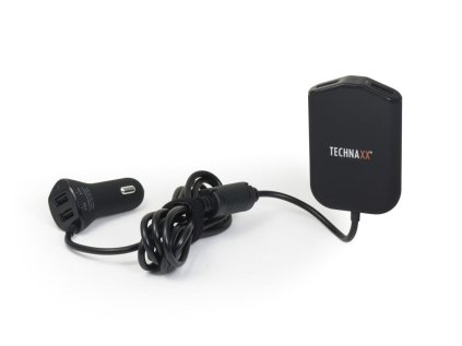 Technaxx Rodinná nabíječka do auta 4x USB (4x max. 2,4A)
