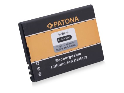 patona baterie pro mobilni telefon nokia bp 4l 1600mah 3 7v li ion ien443939