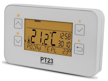 elektrobock programovatelny termostat s dotykovym ovladanim pt23 ien310237