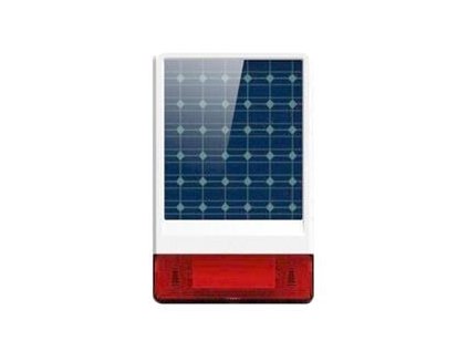 iget security p12 venkovni solarni sirena obsahuje take dobijeci baterii pro alarm m3b a m2b ig407660