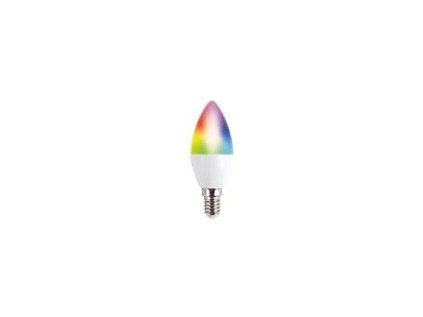 solight led smart wifi zarovka svicka 5w e14 rgb 400lm ig472650
