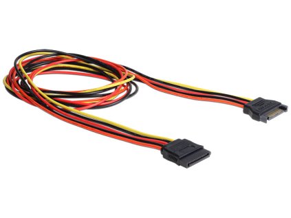 delock napajeci kabel sata 15 pin samec sata 15 pin samice prodluzujici 1m 60133 ien186541