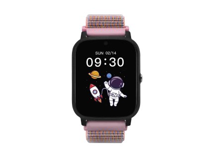 garett smartwatch kids tech 4g pink velcro ien517537