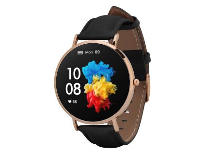 garett smartwatch verona zlata cerny reminek ien517544