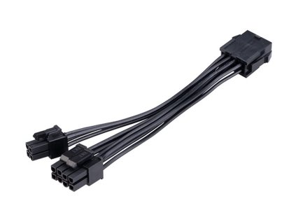 akasa redukce napajeci 8 pin na 8 4pin 15cm cerna ien395651