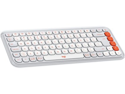 Logitech POP ICON KEYS, White, US INT'L