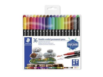 staedtler permanentni popisovace twin tip 36 barev 0 4 2 0 mm oboustranne 3187 tb36 ien448516