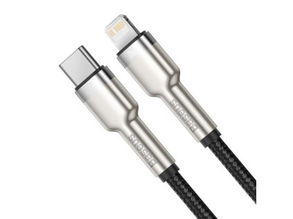 Baseus Cafule Series nabíjecí/datový kabel USB-C na Lightning PD 20W 0,25m, černá